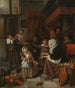 La fête de Saint Nicolas - Jan Steen — visning af kunstværket