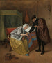 La femme malade - Jan Steen — visning af kunstværket
