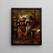 L'arracheur de dents - Jan Steen — indrammet kunstværk på væggen