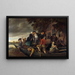 Le joyeux retour à la maison - Jan Steen — indrammet kunstværk på væggen