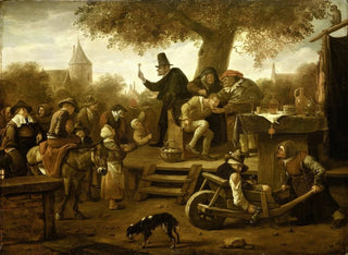 Le charlatan - Jan Steen — visning af kunstværket