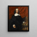 Joan Willemsz Blaeu 1596-1673 - Jan van Rossum — indrammet kunstværk på væggen