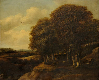 Jan Vermeer van Haarlem the Elder - Landscape with Shepherds.webp