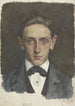 Portrait af en ung mand - Jan Veth — visning af kunstværket