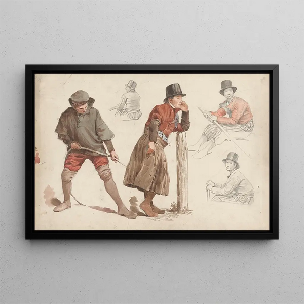 Jan Weissenbruch - Figuurstudies.webp