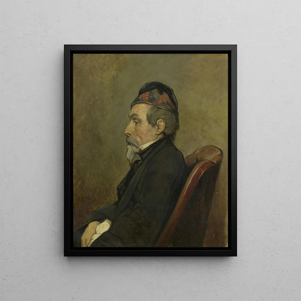 Jan Weissenbruch - Portrait of JohanHendrickLouis Meyer Marine Painter.webp
