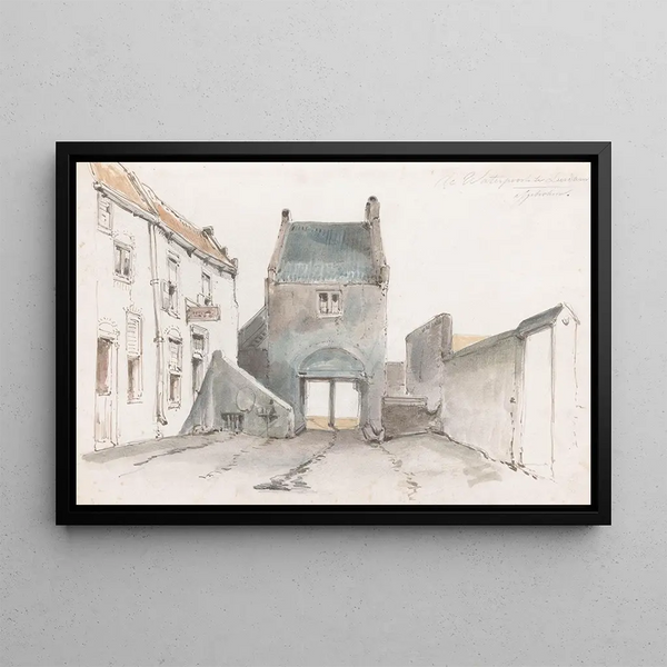Jan Weissenbruch - Steigerpoort te Leerdam.webp