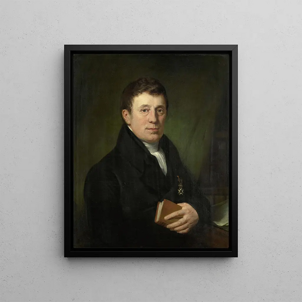 Hendrik Harmen Klijn 1773-1856 Poète - Jan Willem Pieneman — indrammet kunstværk på væggen