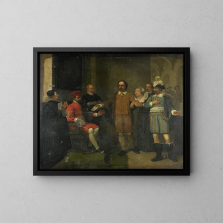 Jan Willem Pieneman - Jacob Simonsz de Rijk getting the Spanish GovernorGeneral Requesens to Release Marnix van Sint Aldegonde 1575.webp