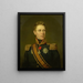 Portræt af Jonkheer Jan Willem Janssens, guvernør for Kap-kolonien og generalguvernør over de hollandske østindiske øer - Jan Willem Pieneman — indrammet kunstværk på væggen