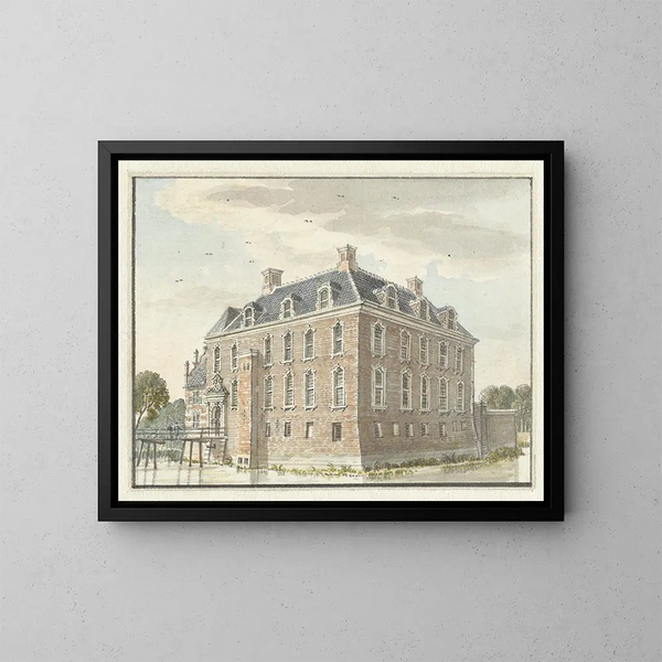 La Maison de Baek - Jan de Beijer — indrammet kunstværk på væggen