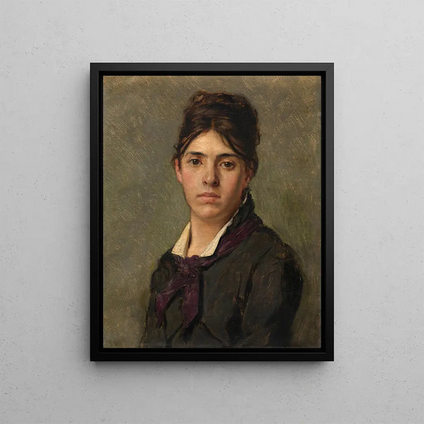 Jan van Beers - Henriette Van Beers the Artists Sister.webp