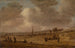 En Strand med Fiskerbøder - Jan van Goyen — visning af kunstværket
