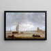 Embouchure de la Meuse - Jan van Goyen — indrammet kunstværk på væggen