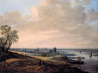 Jan van Goyen - Panorama Landscape with a View of Arnheim.webp