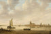 Vue de Dordrecht depuis le Dordtse Kil - Jan van Goyen — visning af kunstværket
