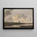 Vue de la ville d'Arnhem - Jan van Goyen — indrammet kunstværk på væggen