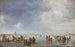 Vinterlandskab på isen - Jan van Goyen — visning af kunstværket