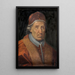 Portrait af Paven Clemens XI - Jan van Helmont — indrammet kunstværk på væggen