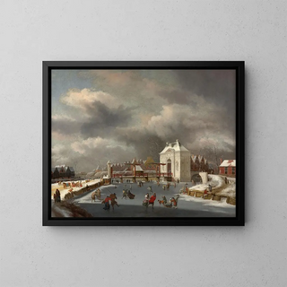 Jan van Kessel - The Heiligewegpoort in Amsterdam.webp