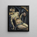 Composition: Pietà - Jan Yznowski — indrammet kunstværk på væggen