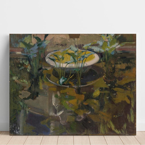 Reproduktion af maleriet Have i haven hos Sorolla - Joaquín Sorolla