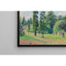 Reproduktion af maleriet af Kew Have, London, Nær en Dam - Camille Pissarro