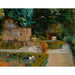 Reproduktion af maleriet af Have i Adarves, Alhambra, Granada - Joaquín Sorolla