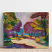 Reproduktion af maleriet Have Jardin du Luxembourg - Henri Matisse