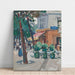 Reproduktion af maleriet Have Jardin du Luxembourg - Paris - Samuel John Peploe