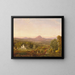 Landskab af efterår, Sugar Loaf Mountain, Orange County, New York - Jasper Francis Cropsey — indrammet kunstværk på væggen