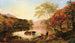 Efterår på Hudson-floden - Jasper Francis Cropsey — visning af kunstværket