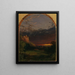 ten - Jasper Francis Cropsey — indrammet kunstværk på væggen