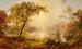 Greenwood Lake efterår på Hudson - Jasper Francis Cropsey — visning af kunstværket