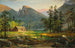 Maison des pionniers, Eagle Cliff, Montagnes Blanches - Jasper Francis Cropsey — visning af kunstværket