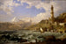 La Côte de Gênes - Jasper Francis Cropsey — visning af kunstværket