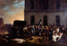 Inhumation provisoire af ofrene for juli foran colonnaden ved Louvre - Jean-Alphonse Roehn — visning af kunstværket