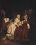 La Demande en mariage - Jean-Alphonse Roehn — visning af kunstværket