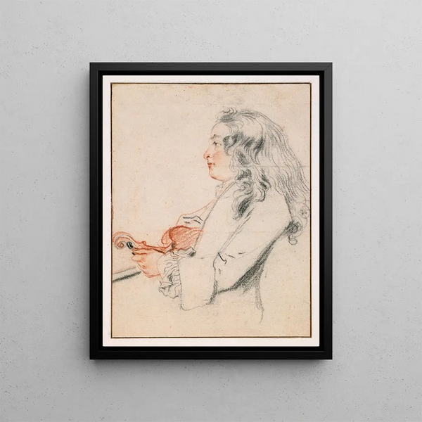 JeanAntoine Watteau - A Young Gentleman Tuning a Violin.webp