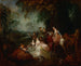 Fête champêtre - Jean-Antoine Watteau — visning af kunstværket