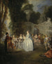Fêtes Vénitiennes - Jean-Antoine Watteau — visning af kunstværket