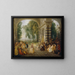Les Plaisirs du bal - Jean-Antoine Watteau — indrammet kunstværk på væggen
