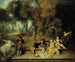 Les plaisirs de l'amour - Jean-Antoine Watteau — visning af kunstværket