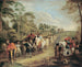 Soldater i march - Jean-Antoine Watteau — visning af kunstværket