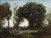 En morgen, nymfens dans - Jean-Baptiste-Camille Corot — visning af kunstværket