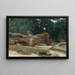 Bødkere - Jean-Baptiste-Camille Corot — indrammet kunstværk på væggen