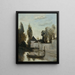 Beaune La Rolande Le Château De La Motte-Bastille - Jean-Baptiste-Camille Corot — indrammet kunstværk på væggen