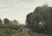 Chaville om morgenen om foråret - Jean-Baptiste-Camille Corot — visning af kunstværket
