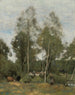 Clairère du Bois Pierre Aux Evaux Près Château-Thierry - Jean-Baptiste-Camille Corot — visning af kunstværket