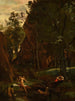 Diane i badet - Jean-Baptiste-Camille Corot — visning af kunstværket